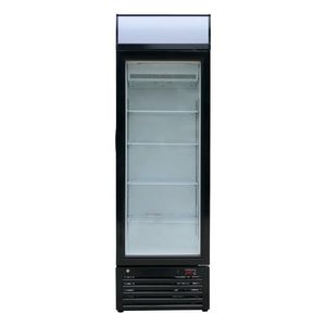 Commercial Supermarket Beverage Cooler <strong>Upright</strong> <strong>Freezer</strong> Air Cooling Digital Control High-Efficiency Glass Door - Product Image 1