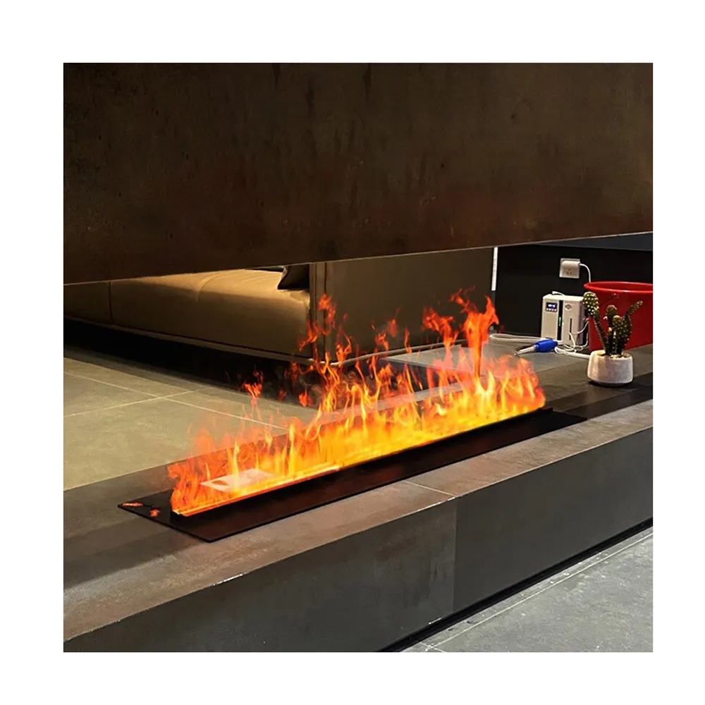 Modern Artificial 3D Decor Flame LED Fire Place Electric Steam Fireplace Water Vapor Fireplace Inserts