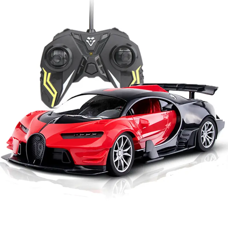 ラジコンカーおもちゃ1: 24 RCレーシングカーライトシミュレーションクールRCスポーツカーモデル