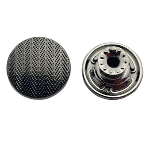 Botón de mezclilla de aleación de <span class=keywords><strong>zamak</strong></span> botón de metal hecho en fábrica en medias - Product Image 3