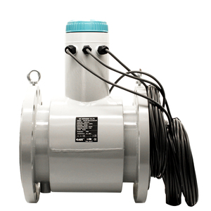 DN80-DN1000デジタルRS485電磁流量計一部水媒体用OEM液体なしフルパイプフローメーター - Product Image 1