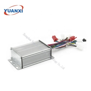 Contrôleur de moteur CC sans balais <span class=keywords><strong>17A</strong></span> 350W 24V-36V certifié CE YUANXI pour véhicules électriques et vélos électriques - Product Image 1