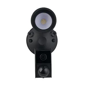 New Design Waterproof Motion Sensor Automatically Alarm Video Led Wifi Security Light With Camera Led Light