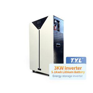 T.Y.L mesin 3KW 5,1 kwh, baterai terintegrasi dan Inverter baterai au lithium ESS untuk sistem tenaga surya perumahan - Product Image 2