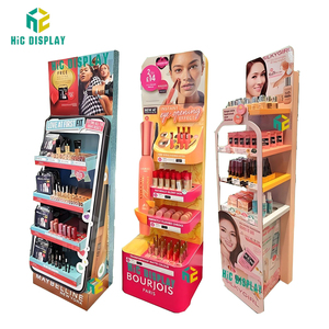 Tùy chỉnh có thể gập lại hiển thị các tông đứng cho mỹ phẩm cửa hàng bán lẻ Nước hoa trang điểm giá lông mi Son môi bút kẻ mắt giấy hiển thị - Product Image 1