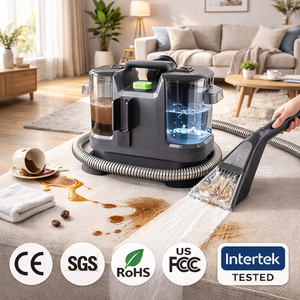 Aspirapolvere <span class=keywords><strong>a</strong></span> <span class=keywords><strong>Vapore</strong></span> Portatile Uso Domestico CE CB, Elettrico, Wet & Dry, Serbatoio d'Acqua Rimovibile, per Tappeti <span class=keywords><strong>e</strong></span> Divani - Product Image 2