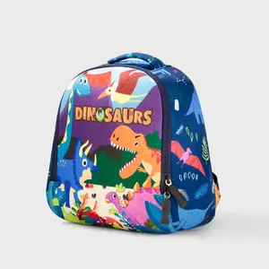 Sac à dos de dinosaure de dessin animé, sac à dos personnalisé pour enfants grands enfants, sacs d'école bon marché, mode japonaise pour adolescents de 5 classes, 5 pièces