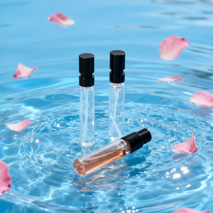 Campione libero tubo vuoto Spray 10ml bottiglia di profumo di vetro bottiglia di profumo vuota - Product Image 2