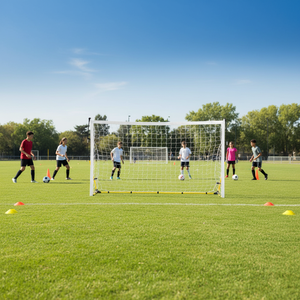 <span class=keywords><strong>But</strong></span> de football portable en métal pour enfants et adultes, 12x6, facile <span class=keywords><strong>à</strong></span> installer, idéal pour <span class=keywords><strong>l</strong></span>'extérieur, vente en gros, best-seller - Product Image 3