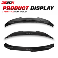 Aileron de coffre arrière en fibre de carbone sèche ZESON style PSM pour BMW Série 4 M4 G22 G23 G82 G83 2021+