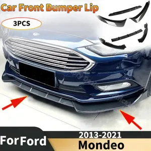 StarNav 3 pièces Lame de pare-chocs avant pour 2013-2021, Spoiler inférieur, Diffuseur, Plaque de protection, Jupe de pare-chocs, Kit carrosserie, Tuning extérieur, Pièces automobiles - Product Image 4