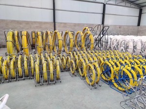 Máquina para Pasar Cable de Fibra Óptica, Varilla de Fibra de Vidrio de 6-16 mm, Herramienta para Tirar de Cable de Fibra Óptica - Product Image 6