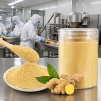 Poudre de gingembre jaune naturel séché de qualité alimentaire, gingembre moulu en vrac, vente en gros