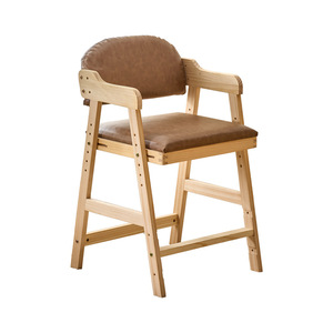 Children's Study Chair Solid Wood <b>Height</b> <b>Adjustable</b> Ergonomic Posture Correction Desk Chair For Kids - Product Image 5