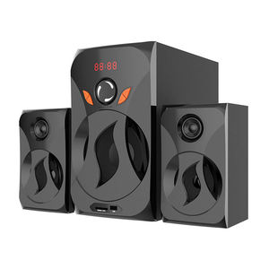 Subwoofer 50W, radio FM USB, haut-parleur d'ordinateur BT, système home cinéma 2.1 - Product Image 1