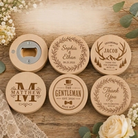 Ouvre-bouteille magnétique en bois personnalisé, ouvre-bouteille de mariage sur mesure, cadeaux de mariage pour les invités, souvenir de fête