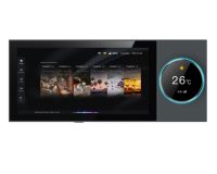 KLASS Nuevo Diseño 6 pulgadas Smart Home System Tuya WiFi Zigbee Central Control host con Panel táctil de cristal para el hogar interruptor inteligente