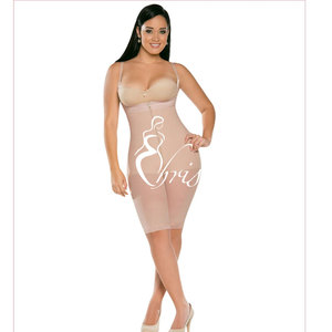 Faja de compresión firme de tela Body sin tirantes Compresión Abdominal Fold 3 piezas Almohadillas de liposucción de barriga Lumbar médico - Product Image 3