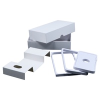 Boîte de téléphone portable vide universelle blanche, emballage de vente au détail pour iPhone 5 6 7 8 9 10 11Pro Max