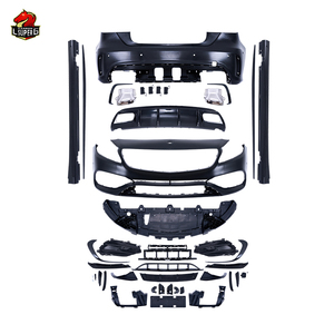 Kit Carrozzeria Stile A45 W176 per <span class=keywords><strong>Mercedes</strong></span> <span class=keywords><strong>Benz</strong></span> Classe <span class=keywords><strong>A</strong></span> W176 2012 2013 <span class=keywords><strong>2014</strong></span> 2015 2016 2020 Paraurti Anteriore Posteriore Minigonne Laterali Kit Corpo Vettura - Product Image 6
