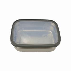 Lonchera de Acero Inoxidable de 1200 ml, Rectangular, Portátil, Apta para Lavavajillas, con Tapa de Plástico Resistente, para Adultos y Niños - Product Image 3