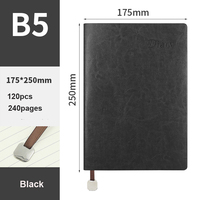 A5 B5 carnet de notes personnalisé en cuir PU, carnet de notes personnalisé, carnet de notes à couverture souple, planificateur