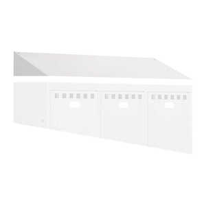 Armadietti per tetto inclinati aggiuntivi L = 1191mm D = 502mm H = 220mm - Product Image 1