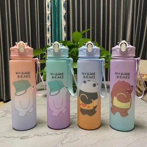 ขวดน้ำพลาสติก PC ขนาด 2 ลิตร 2 ชิ้น ชุดขวดน้ำออกกำลังกายพร้อมที่ทำเครื่องหมายบอกเวลา หลอดดูด เป็นมิตรกับสิ่งแวดล้อม เก็บอุณหภูมิได้ - Product Image 4