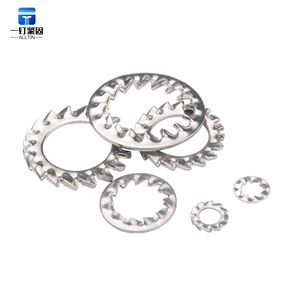 Bán buôn tùy chỉnh đa chức năng thép không gỉ răng cưa khóa máy giặt bên ngoài răng với kẽm kết thúc giá thấp - Product Image 6