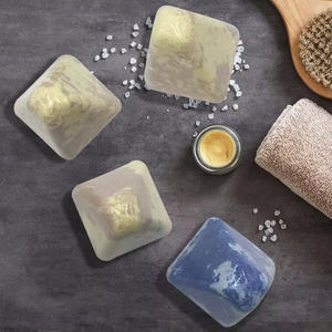 Bombes de bain pyramidales bio les plus vendues, streamers de douche faits main de haute qualité, colorés et mignons, pour une expérience de bain améliorée - Product Image 1