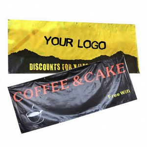 Lona de Vinilo de Poliéster Impermeable Portátil de Alta Calidad, Impresión Digital con Logotipo Personalizado, Certificación TUV para Publicidad Exterior en Cercas - Product Image 1