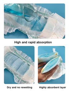 Campione gratuito di pannolini per bambini e pannolini per bambini, pannolini biodegradabili ecologici per neonati - Product Image 4