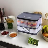 5-laags droogrek voor fruit met digitale timer en LCD-temperatuurregeling, voedseldroger voor thuisgebruik