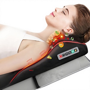 Masajeador de Cintura, Espalda y Piernas, Cojín de Masaje Manual con Control por Cable, Alimentación por CA, para Todo el Cuerpo - Product Image 1