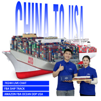 Expédition entrepôt DDP Transitaire Marchandises en vrac Chine vers États-Unis Amazon FBA LCL FCL Mer Porte-à-Porte DDP DDU Mer LCL FCL Entrepôt 3PL