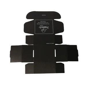 Nouvelle boîte d'emballage en papier kraft pour casquettes de baseball noires PLD 2026, personnalisable, pliable, pour casquettes snapback et casquettes trucker plates - Product Image 3