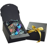 Caja de regalo de Navidad personalizada de nuevo diseño Premium 2024 con cinta