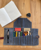 Sac à outils en toile, pochette d'organisation portable, sac de rangement multi-poches pour outils, papeterie, artisanat, accessoires