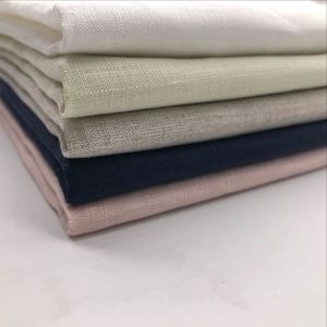 Wholesale 100% High-<strong>Count</strong> Pure <strong>Linen</strong> Plain Woven Fabric for Men's and Women's Spring and Summer Dresses Shirts Fabric - Product Image 3