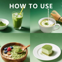 Capsules de Matcha Premium Personnalisées avec Poudre Aromatisée, Dosettes de Café Matcha
