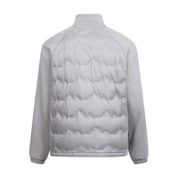Veste d'hiver pour homme, nouvelle collection automne-hiver, duvet de canard blanc haute performance, rembourrée, zippée, coupe-vent, chaude, col montant, imprimée