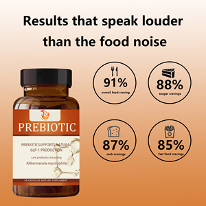 OEM Private Label Perbiotic Capsules with Probiotic <b>Blend</b> Support Healthy Digestive Promote Healthy Metabolism Capsules - Product Image 2