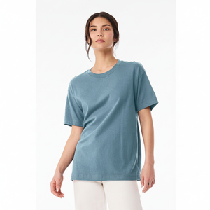 BELLA + CANVAS - 6 oz. Heavyweight Tee - 3010 Boxy Tee Drop Shoulder Soft mujer camiseta en blanco Streetwear camiseta lisa para hombres - Product Image 1