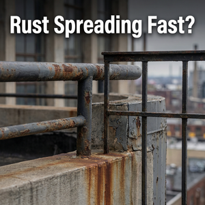 Revestimiento antióxido a base de agua resistente a los rayos UV para exteriores, pintura protectora de fácil aplicación para vallas metálicas, barandillas, tuberías y superficies. - Product Image 2