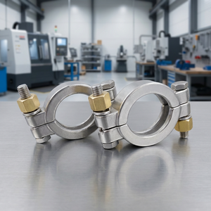 DEYI Tri Clamp - Collier de serrage hydraulique robuste pour refroidissement, collier de serrage sanitaire haute pression, raccord de tuyauterie en acier inoxydable 304SS 316SS - Product Image 5