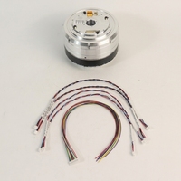 Modul Aktuator Sambungan Motor ERob90 Poros Berongga dengan Encoder Absolut, Sensor Torsi, Servo Drive, dan Ethercat untuk Robot Mobile