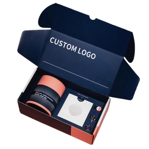 Boîte <span class=keywords><strong>d</strong></span>'expédition en carton ondulé personnalisée en papier kraft pour coffrets cadeaux, miel, confiture, bougies et contenants alimentaires - Product Image 1