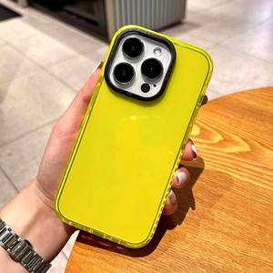 Funda transparente de colores para iPhone 14 Pro Max, funda protectora completa a prueba de golpes. - Product Image 4