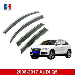 Para <span class=keywords><strong>AUDI</strong></span> Q5 <span class=keywords><strong>E</strong></span>-<span class=keywords><strong>TRON</strong></span> <span class=keywords><strong>2022</strong></span>-2023 Puerta de coche lluvia guardia lado Windows sol visera Deflector de viento - Product Image 2