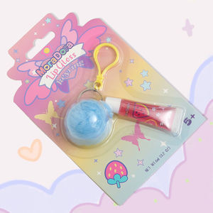 Vente chaude MoraDora 6g brillant à lèvres pour enfants moelleux porte-clés papillon embelli emballage inclus sans danger pour le maquillage du groupe d'âge 5 + - Product Image 6